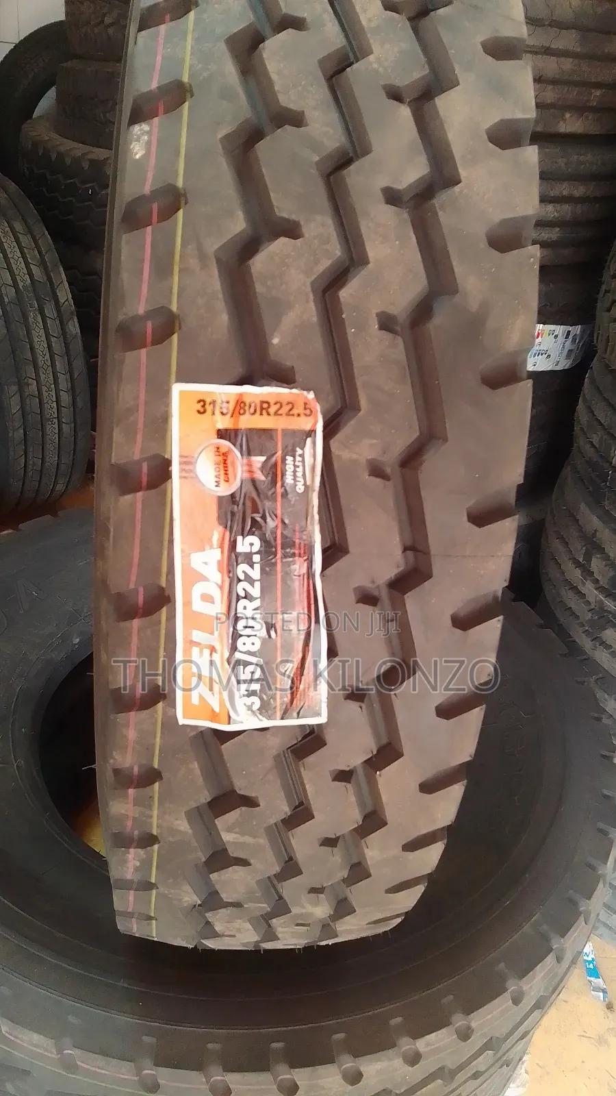 Size 315/80r22.5 Zelda Truck Tyres