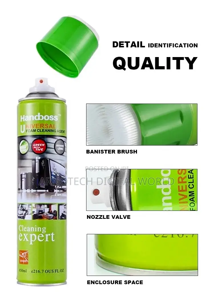 Multi-Purpose Foam Cleaner Kit