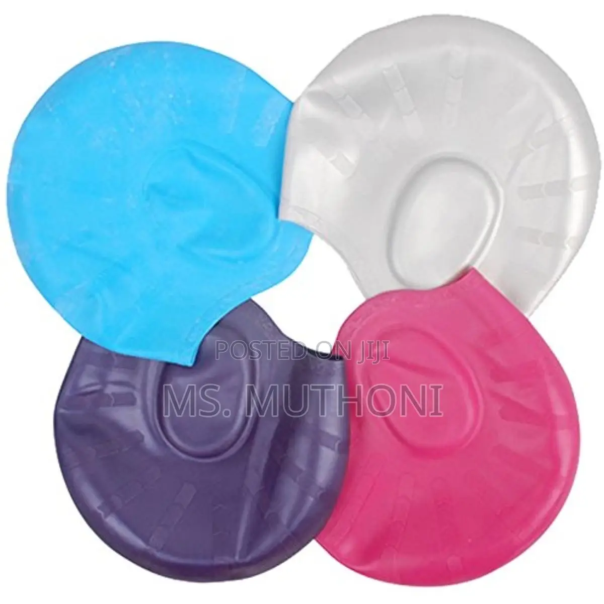 Adults/Kids Silicone Swimming Caps