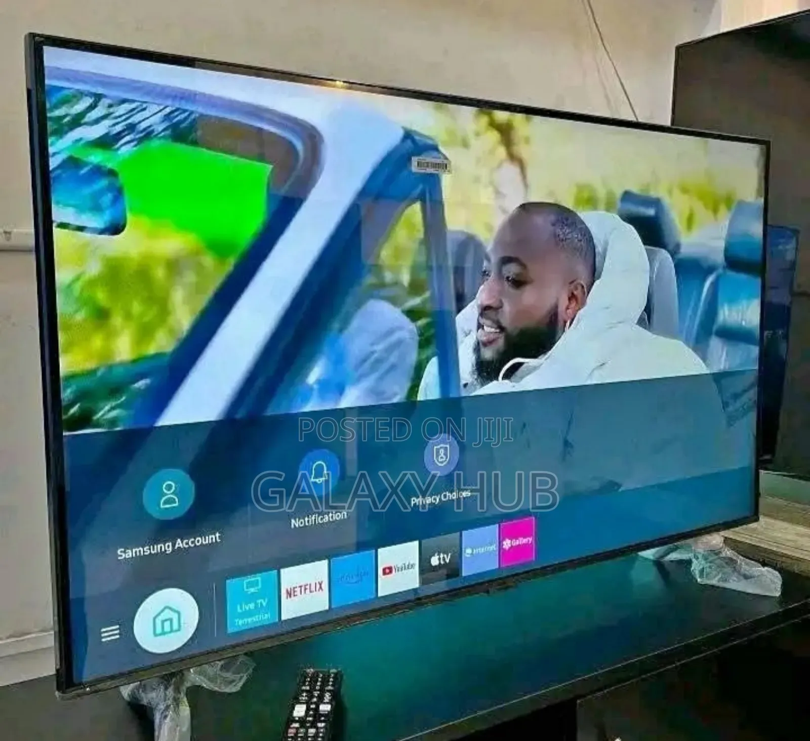 Syinix 55inch Smart Android Flameless Tv