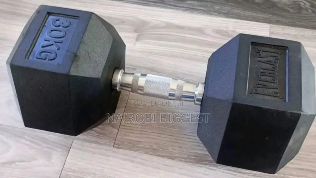 Affordable 30kg Hexagonal Dumbell