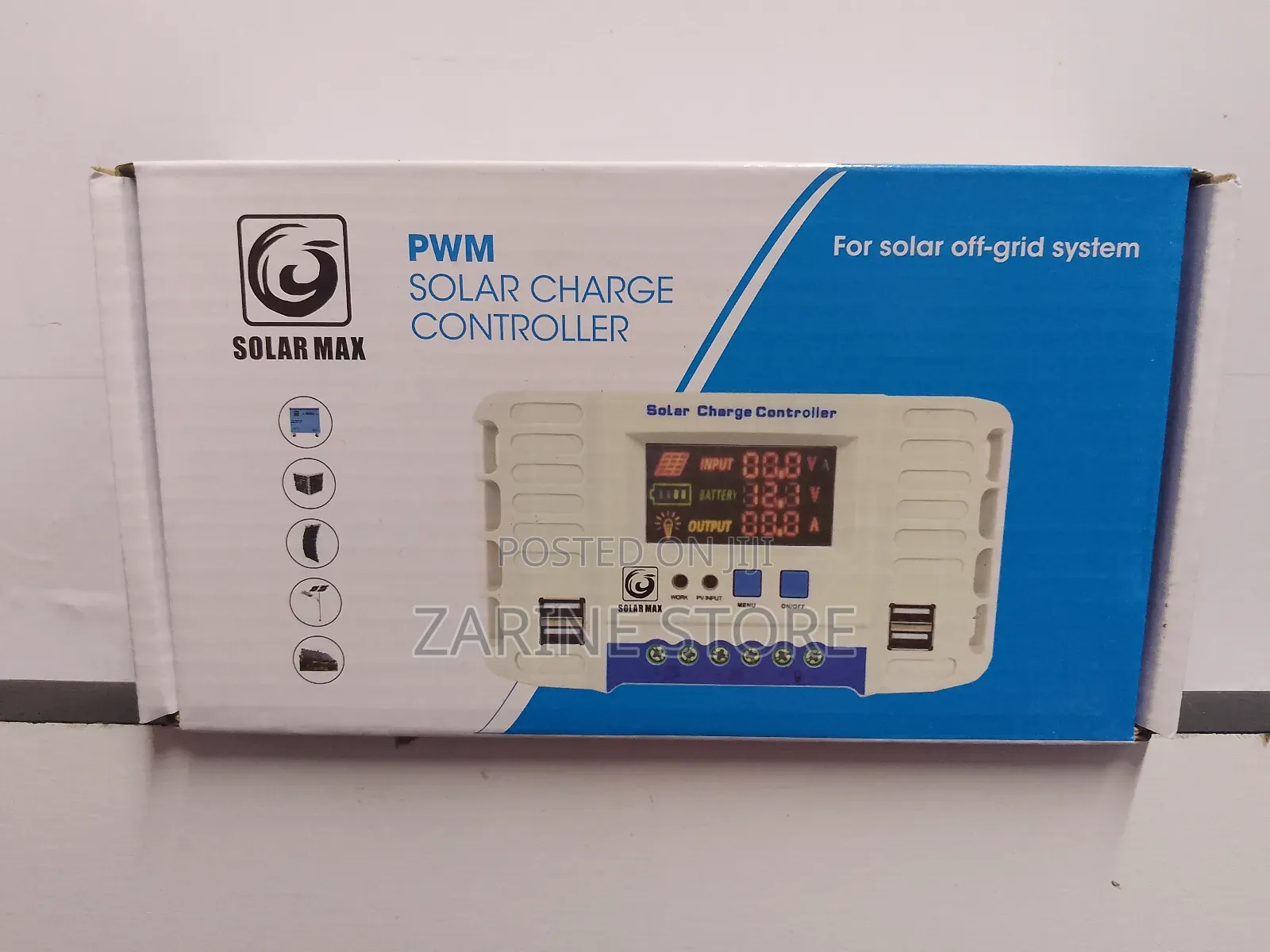 PMW Solar Charge Controller for Solar Off-Grid System 30a