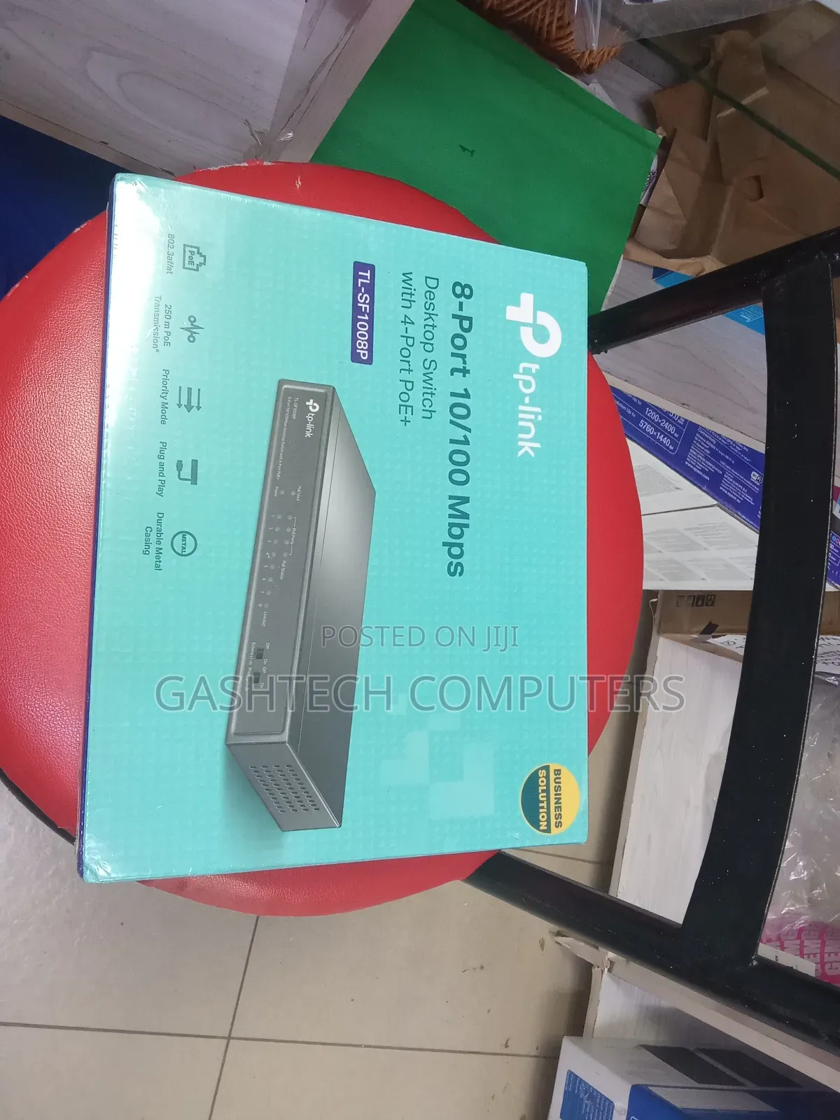 TP Link TL-SF1008P 8-Port 10/100mbps Desktop Switch Poe
