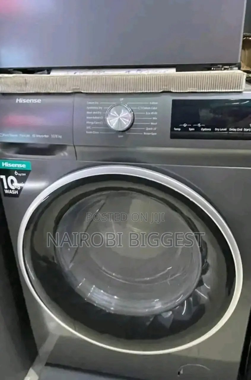 Hisense 10kgs Dry And Wash Front Load Washing Machine