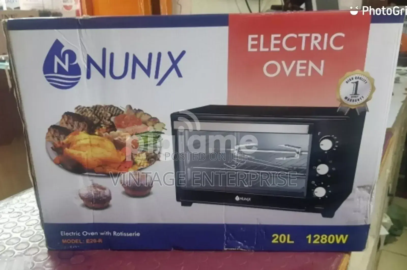 Nunix 20litres Quality Electric Oven .••√