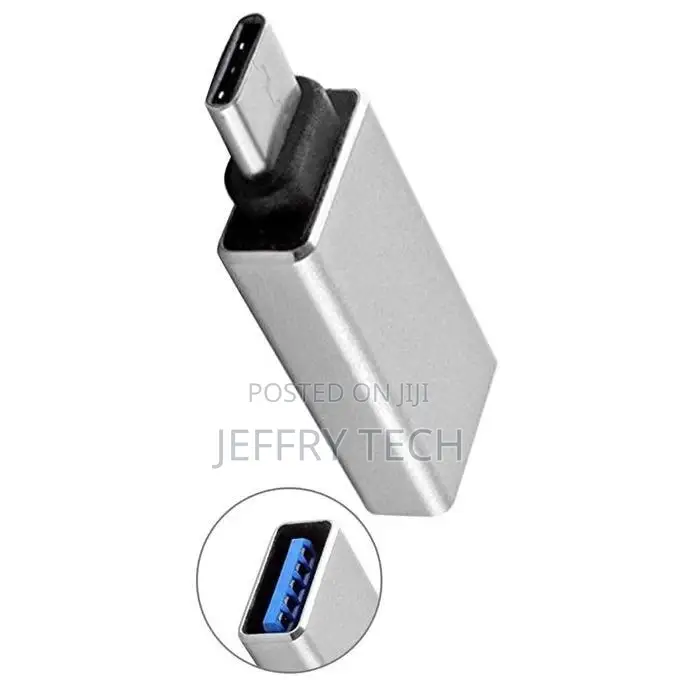 USB 3.0 to USB-C / Type-C 3.1 Converter Adapter(Silver)
