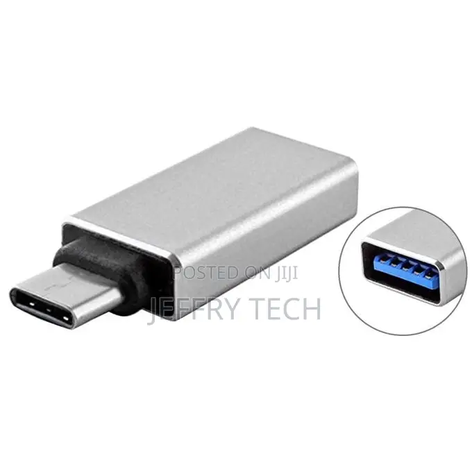 USB 3.0 to USB-C / Type-C 3.1 Converter Adapter(Silver)