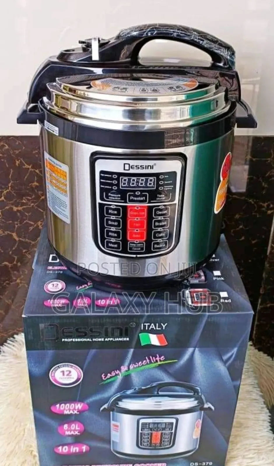 Dessini Digital 6litres Electric Pressure Cooker