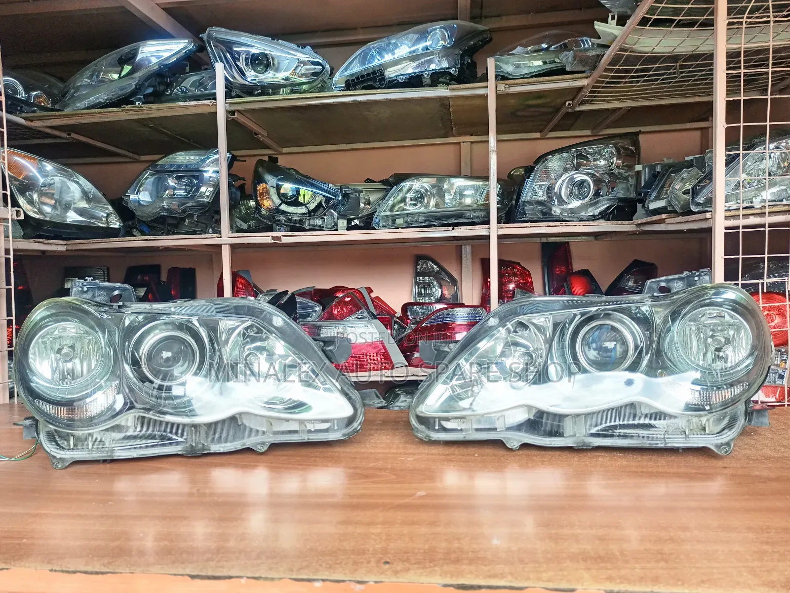 Toyota Mark-X Old Model Nonzenon Headlights