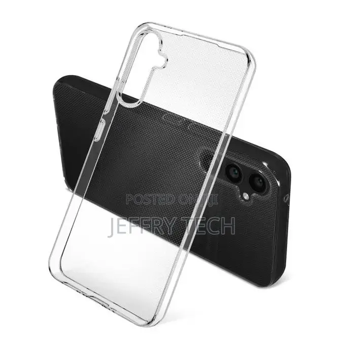 Silicone Case Compatible With Samsung Galaxy A34 - Transpare