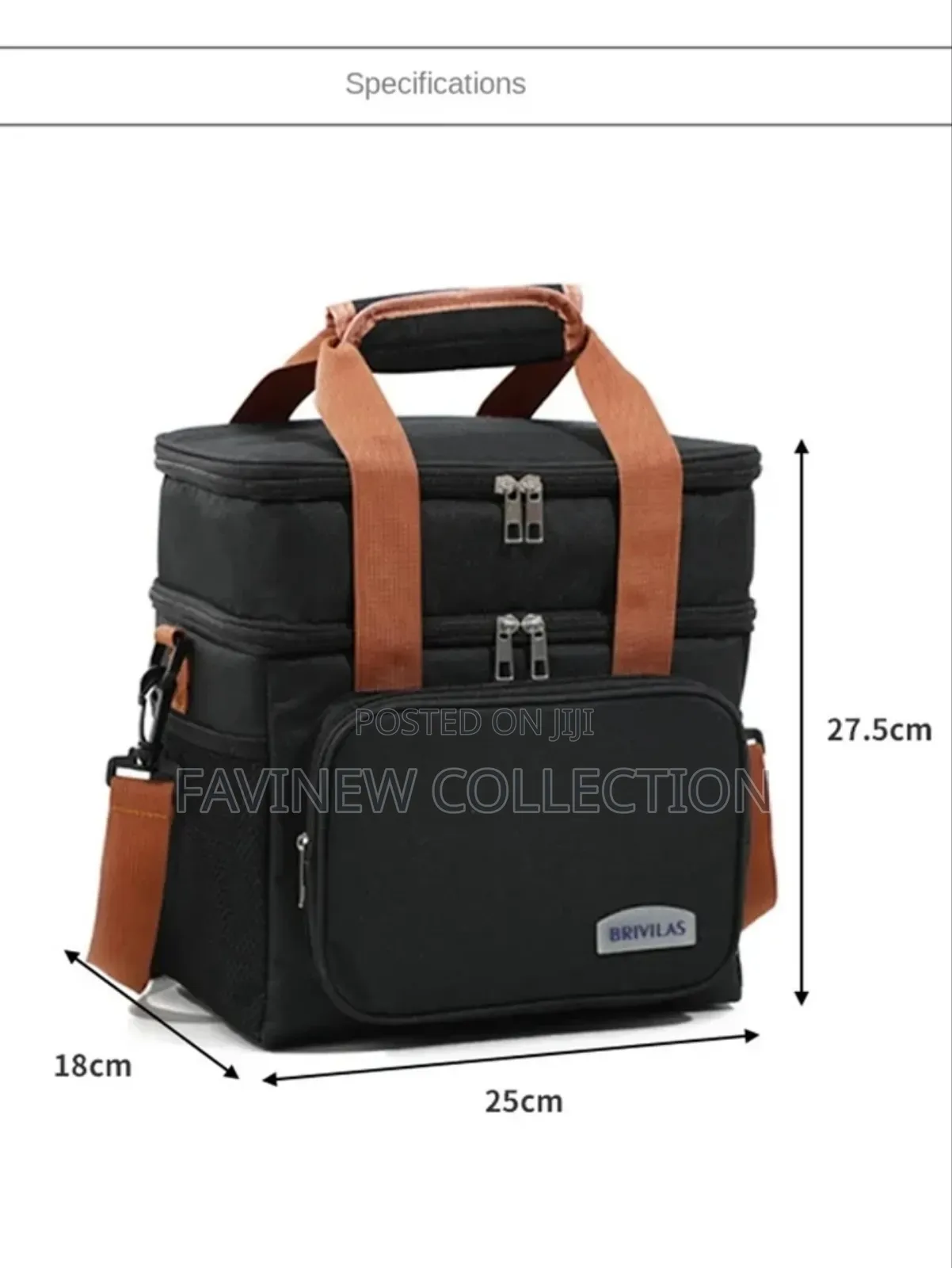 15L Double Layer Lunch Bag