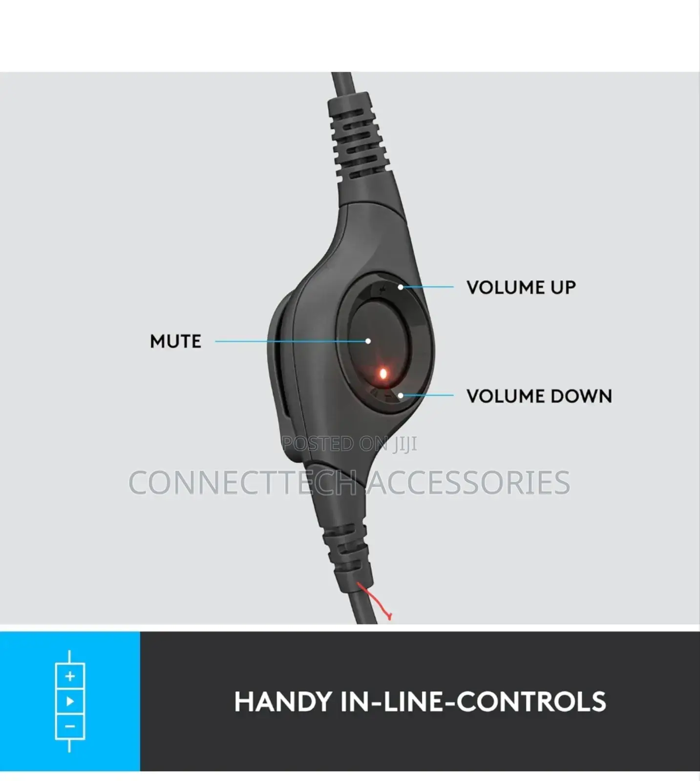 Logitech H390 Wired Headset With Noise Cancelling Microphone