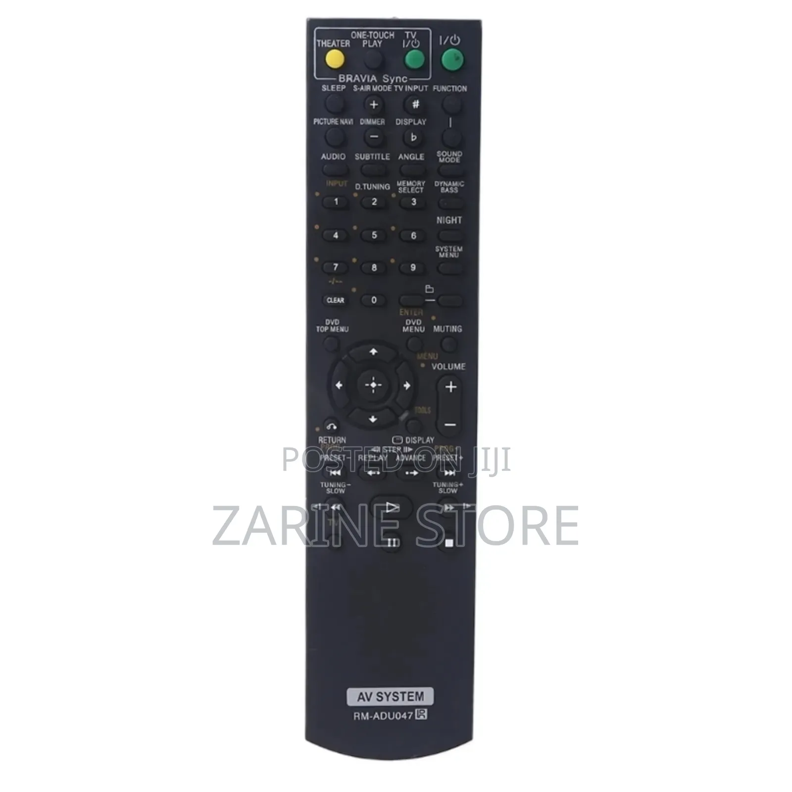 Sony Amplifier Remote Control RM-ADU007