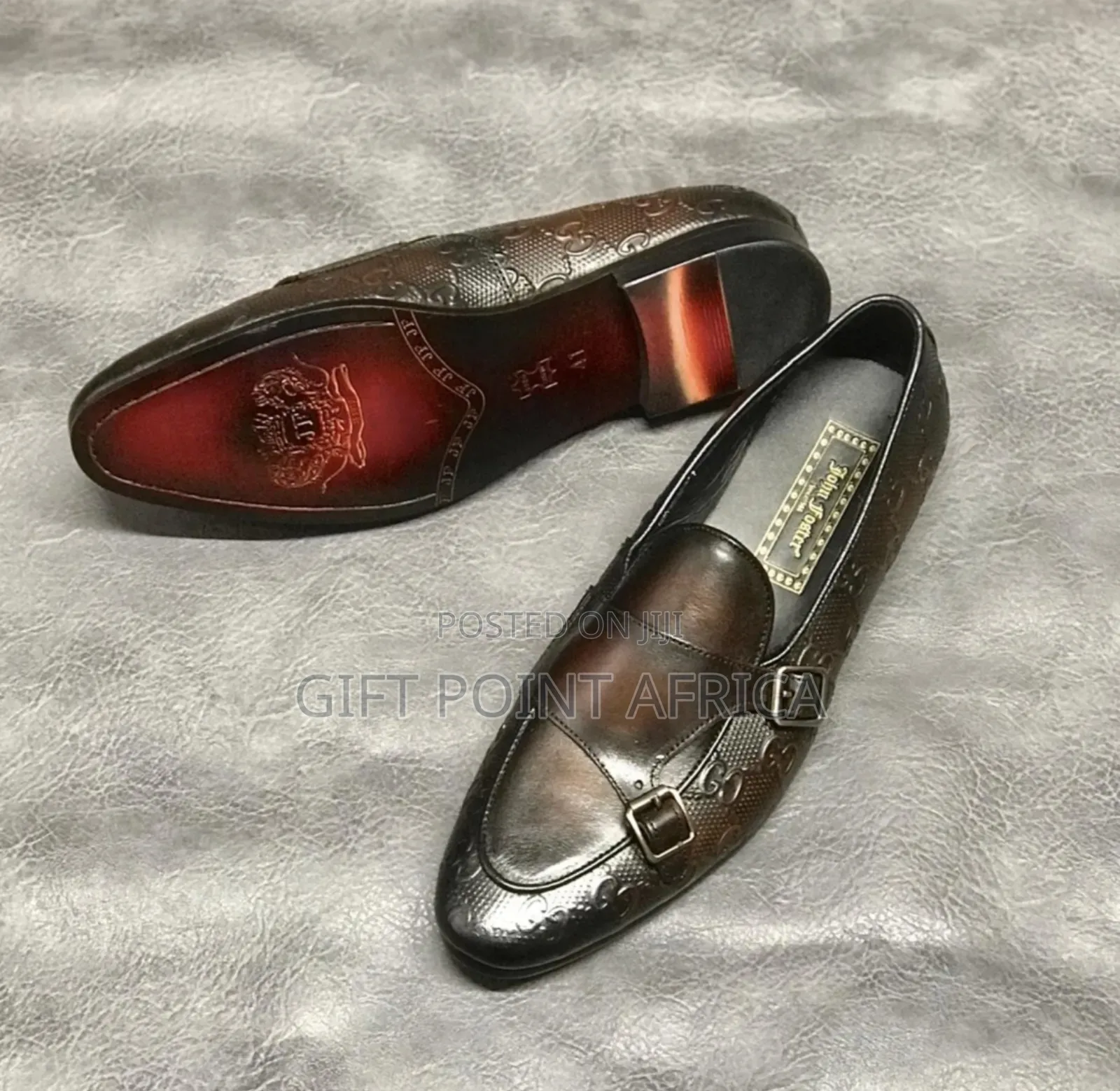 Italian Official Leather Shoes for Men Brown in Color
