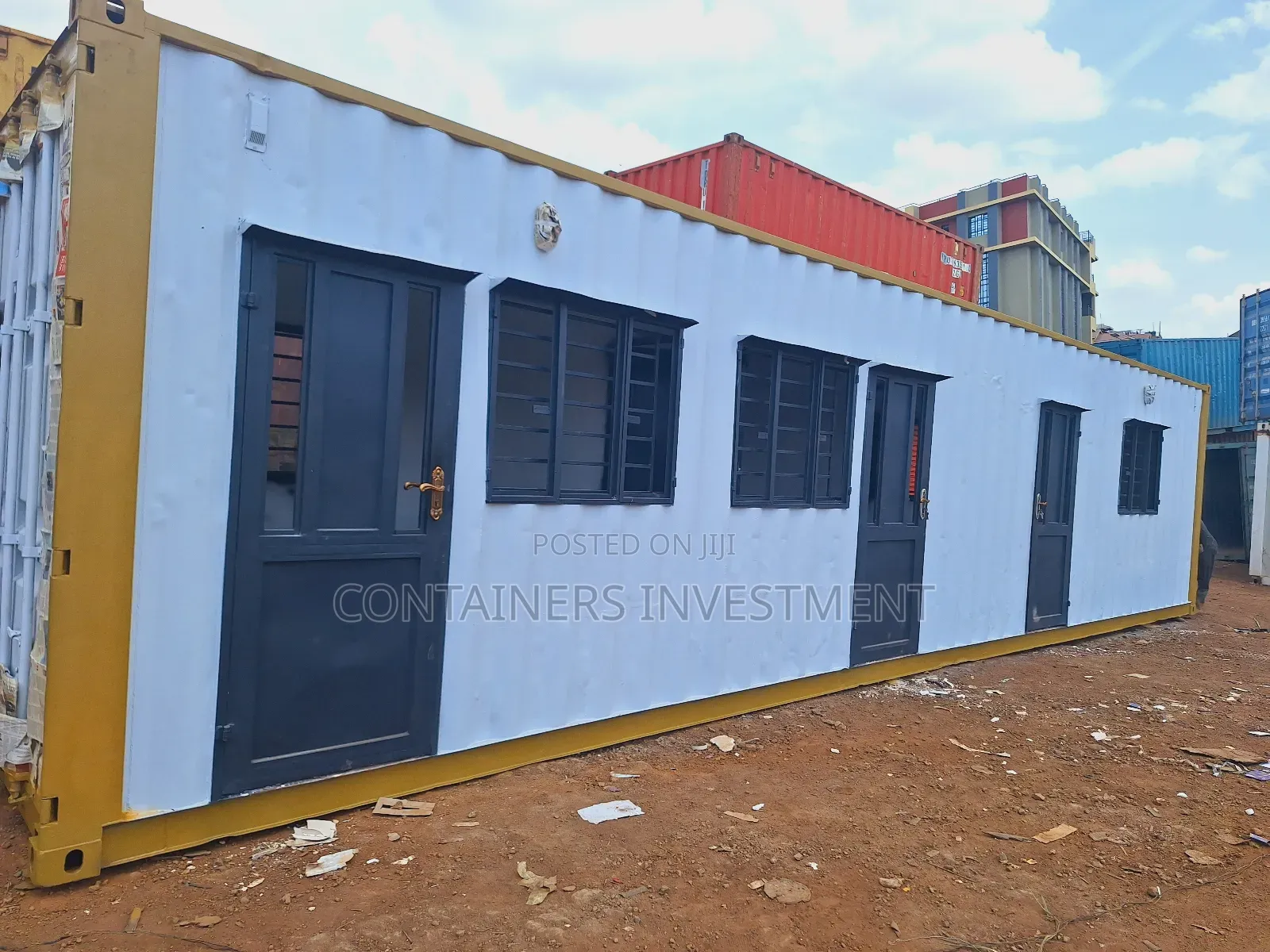 Converted Container Office- Container Investment Kenya