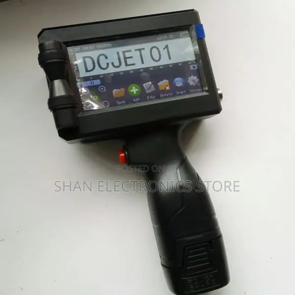 Barcode Batch Number Code Date Label Logo Printer Inkjet