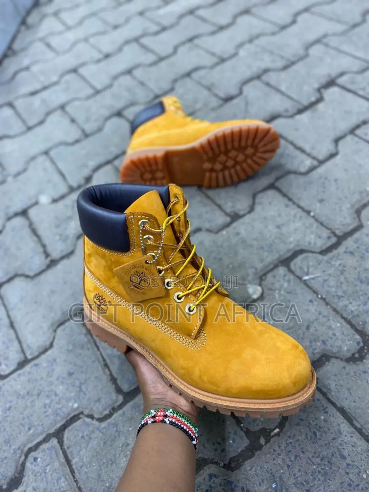 Yellow Timberland Boots for Men