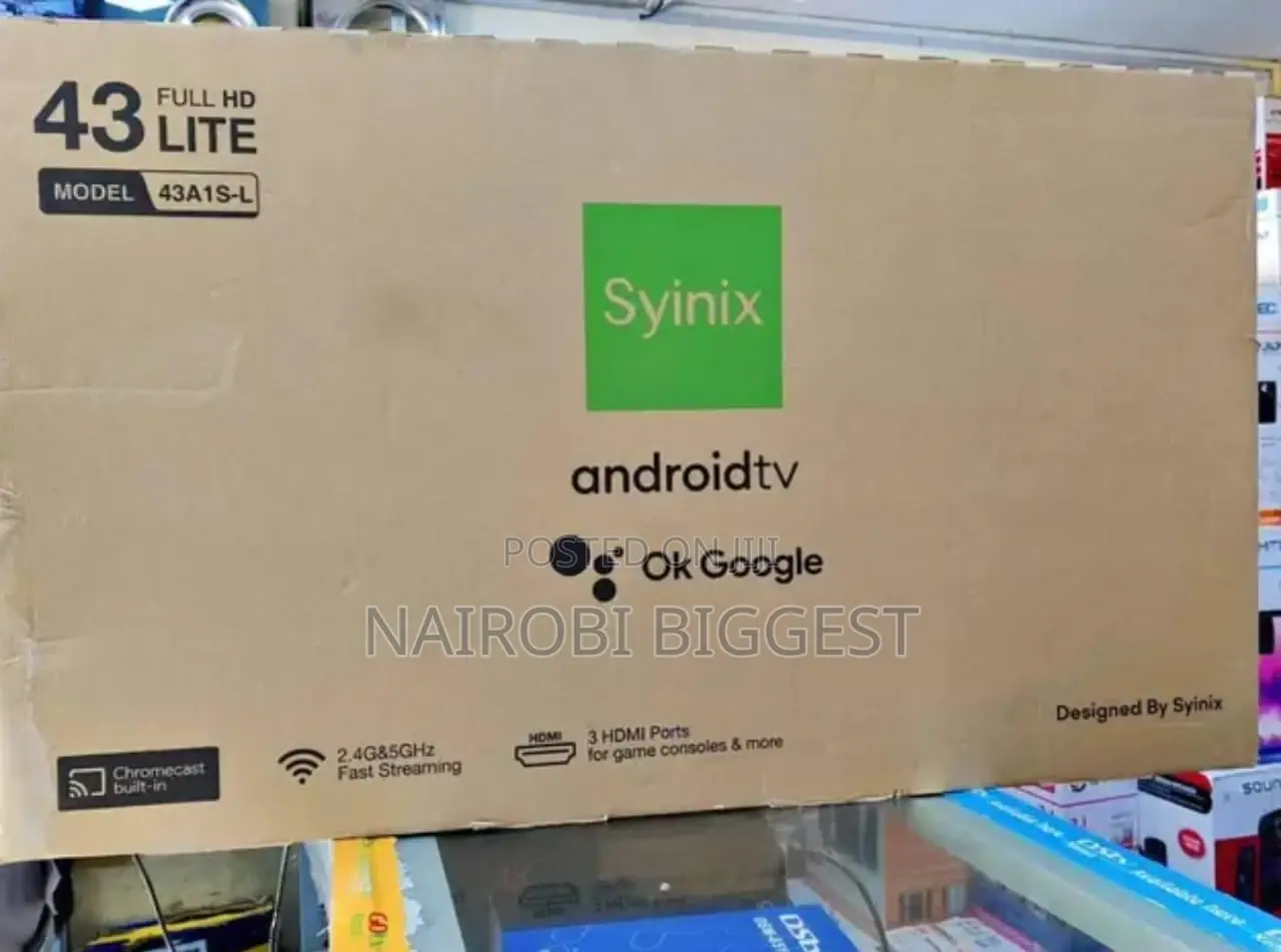 Synix 43 Inches Google Smart Television