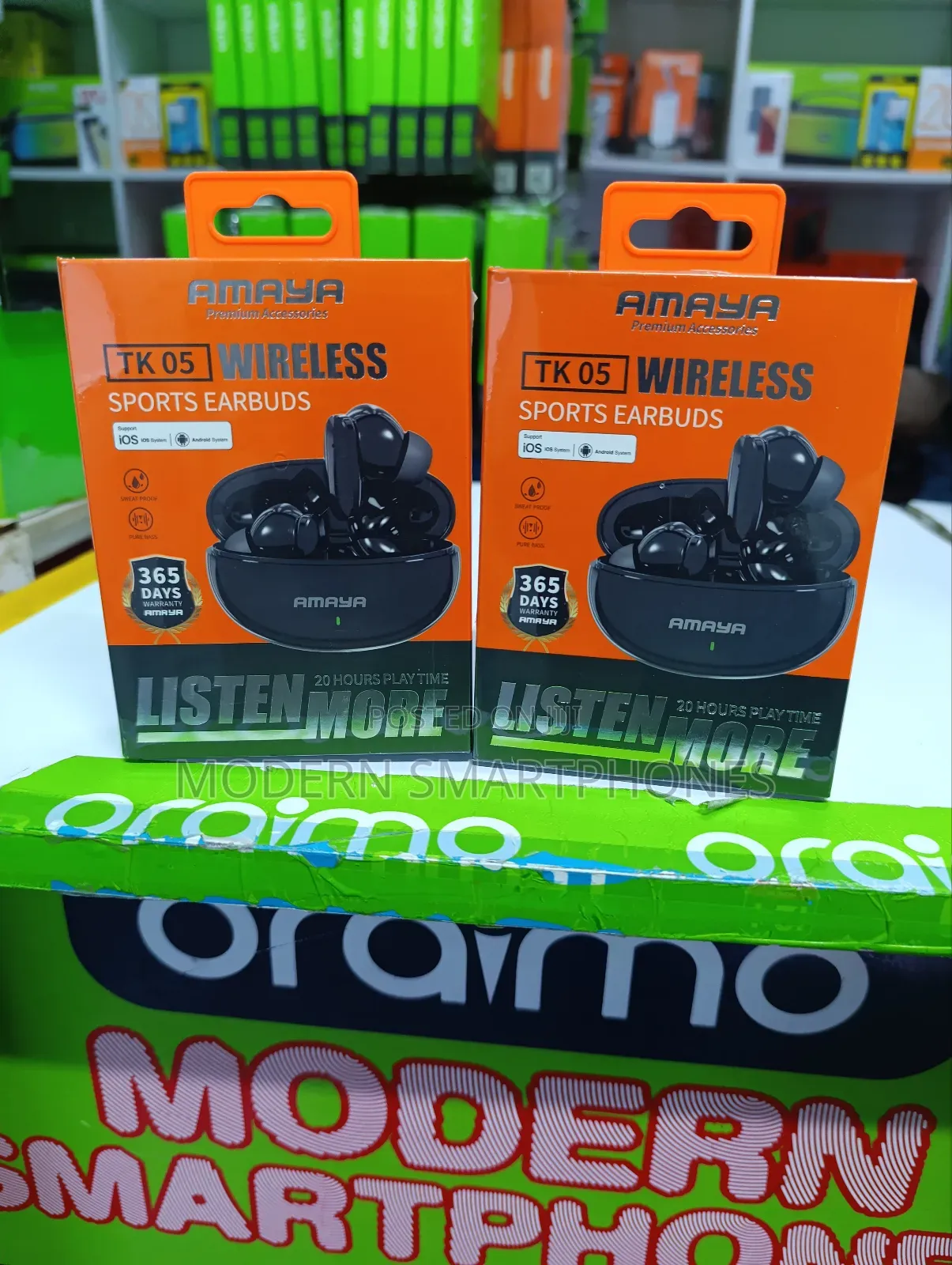 Amaya WIRELESS Bluetooth Earphones/ Earbuds/ Earpods