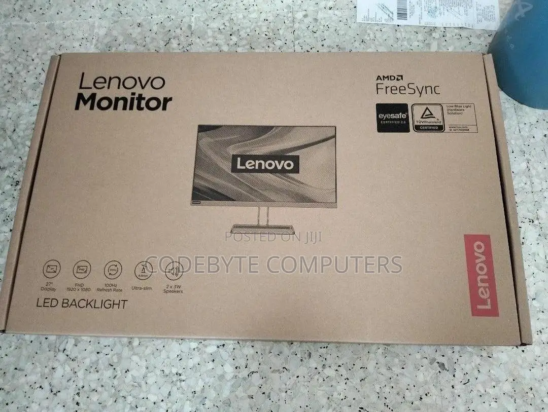 Lenovo L27i-40 FHD Monitor !! Lenovo L27i-40!! Lenovo