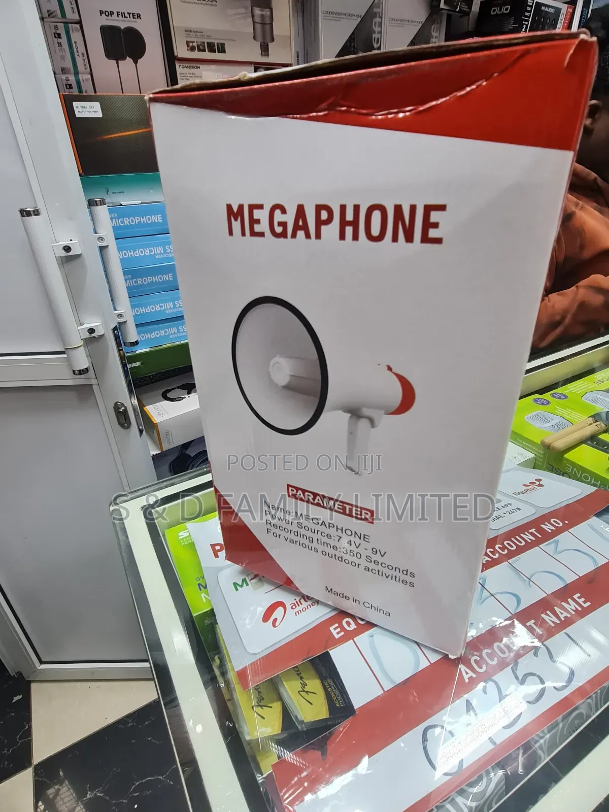 Big Rechargeable Megaphone