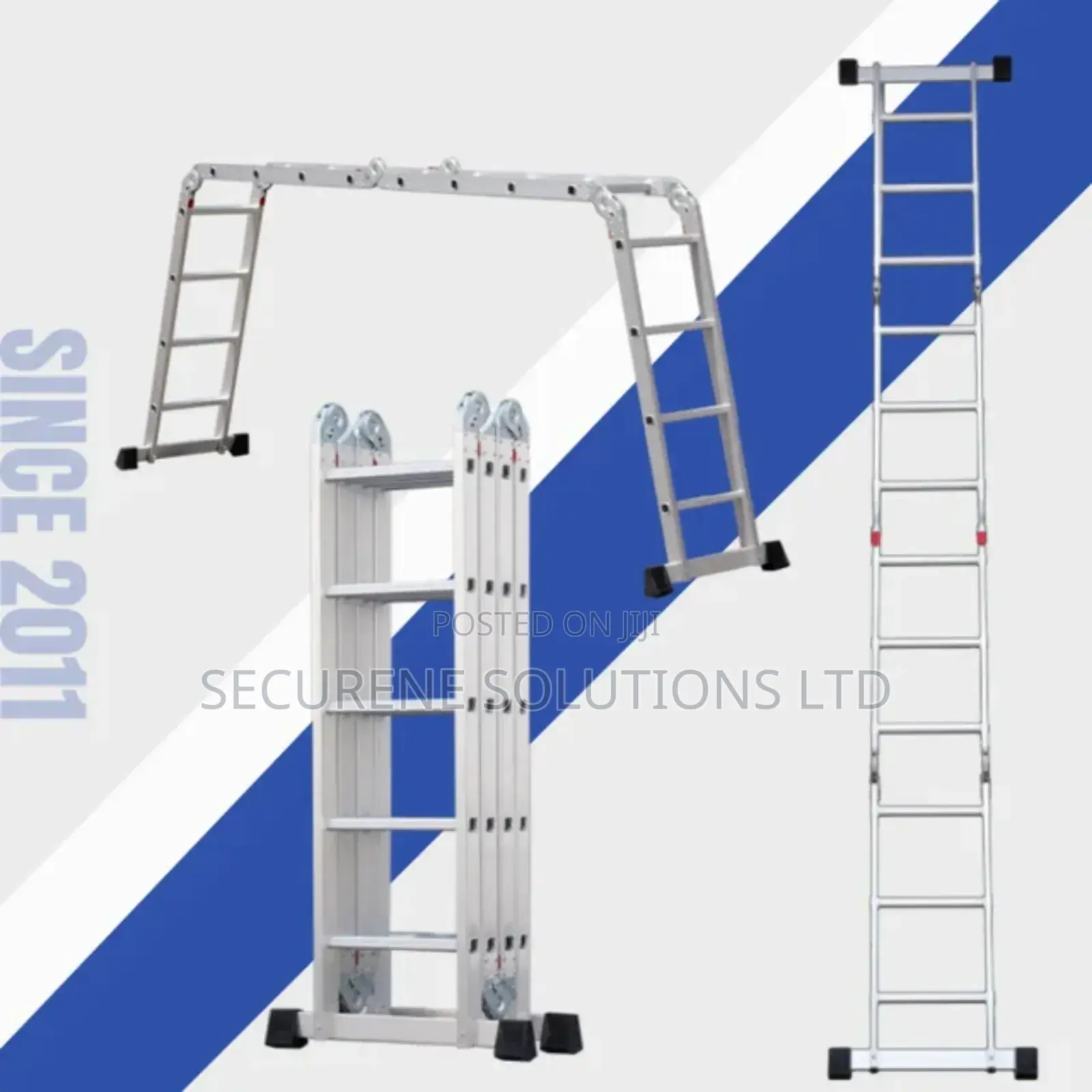 4by5/20ft/5.7meters Aluminium Multipurpose Ladders
