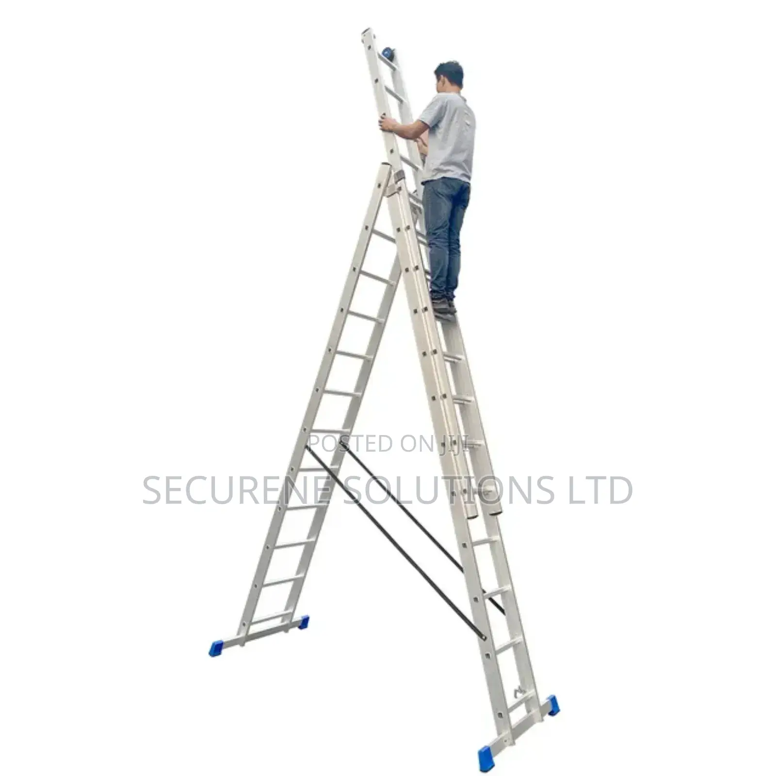 3 Section Aluminium Triple Extension 3by12trends/36ft/11mtrs
