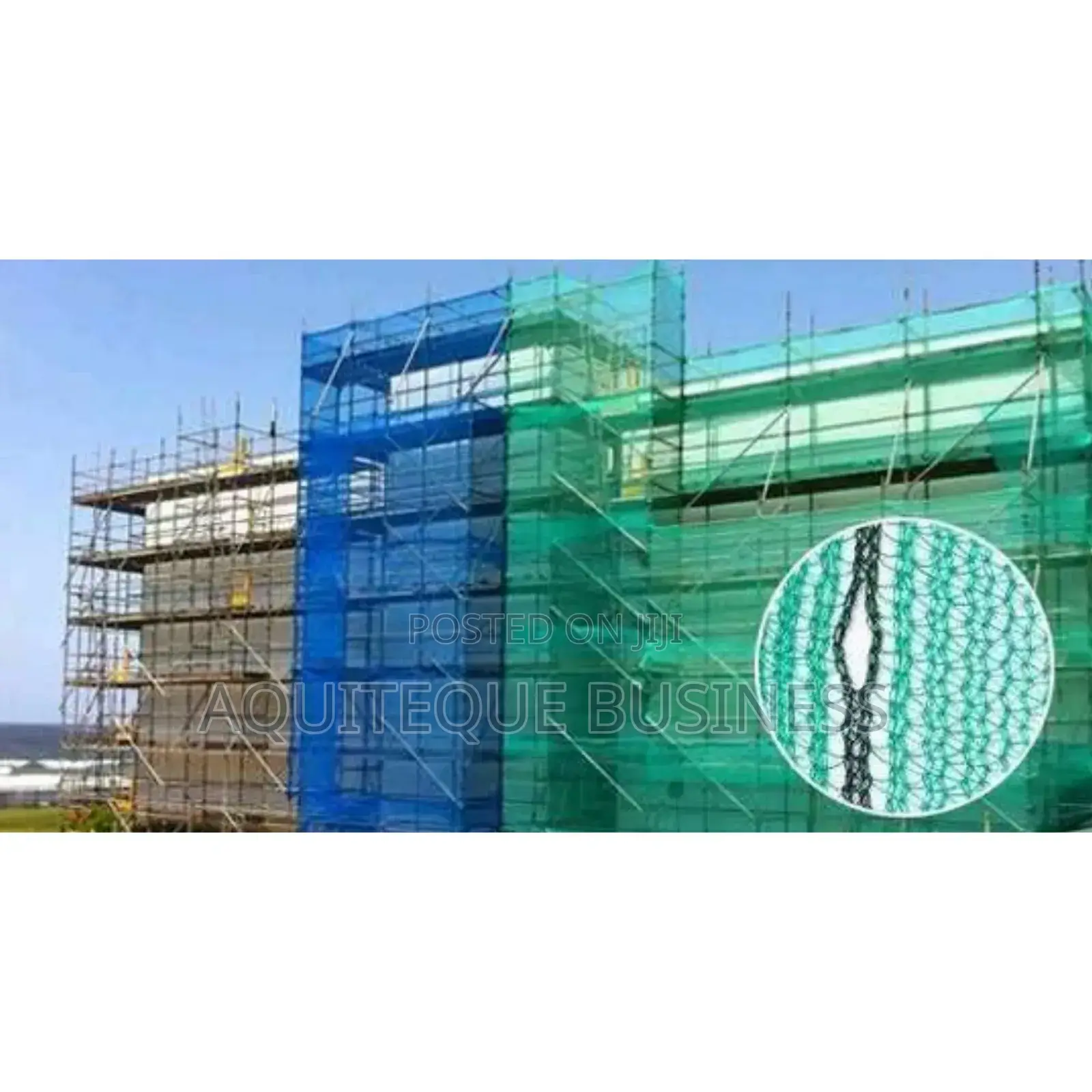 Scaffolding Nets Used in Construction Sites