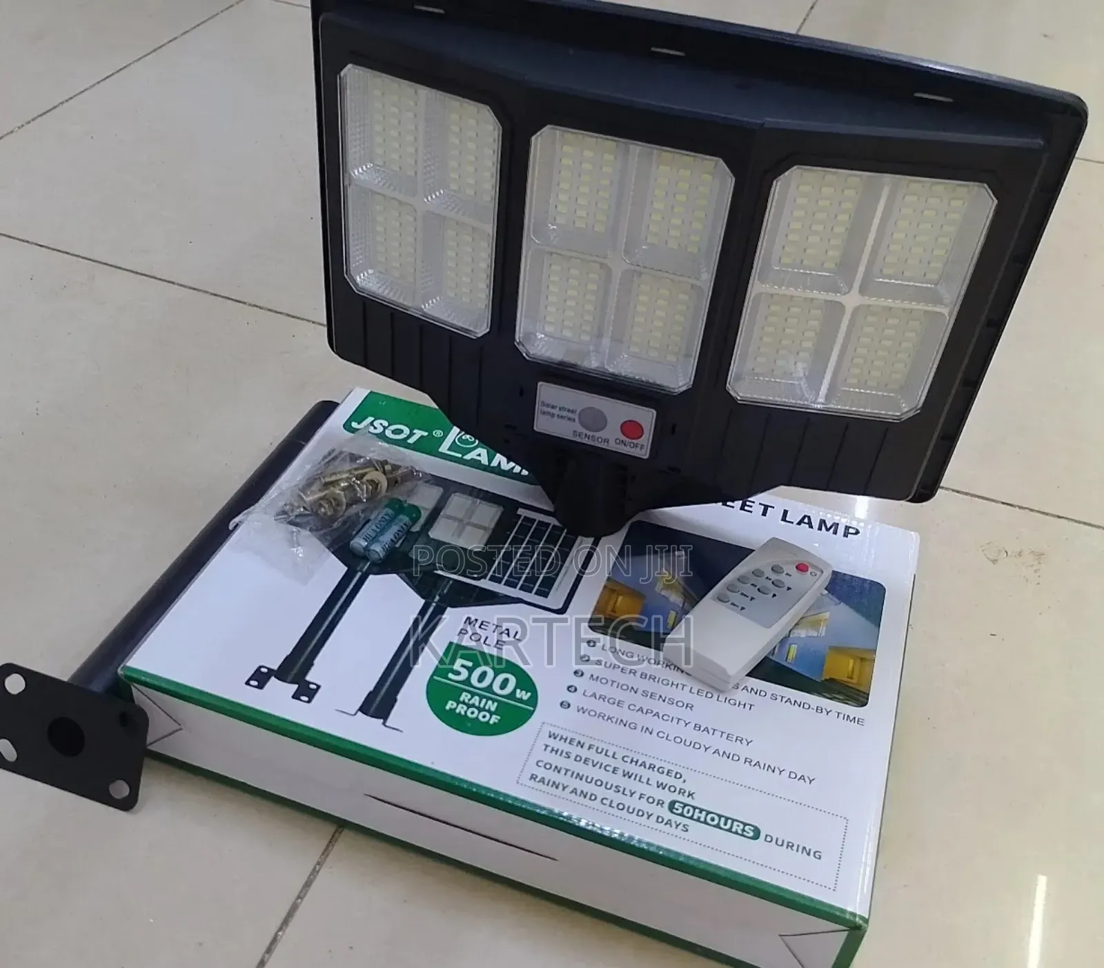 Jsot Motion Sensor Led 500w Street Lamp