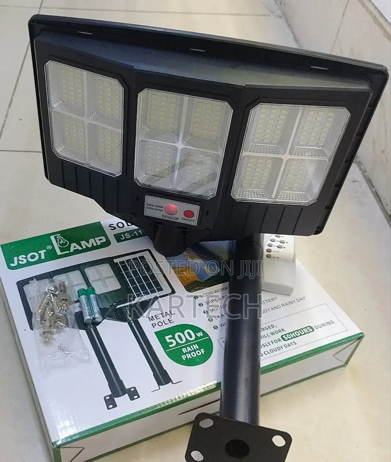 500watts Jsot Motion Sensor Solar Lamp