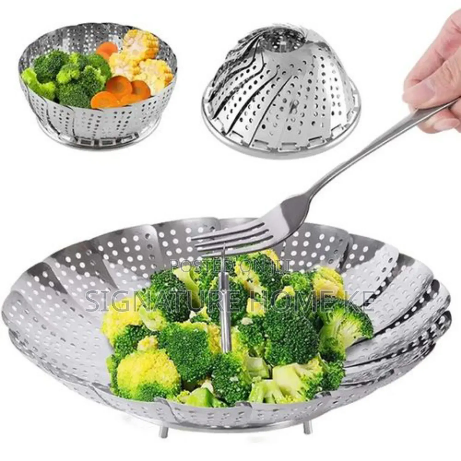 Foldable Vegetable Steamer Basket
