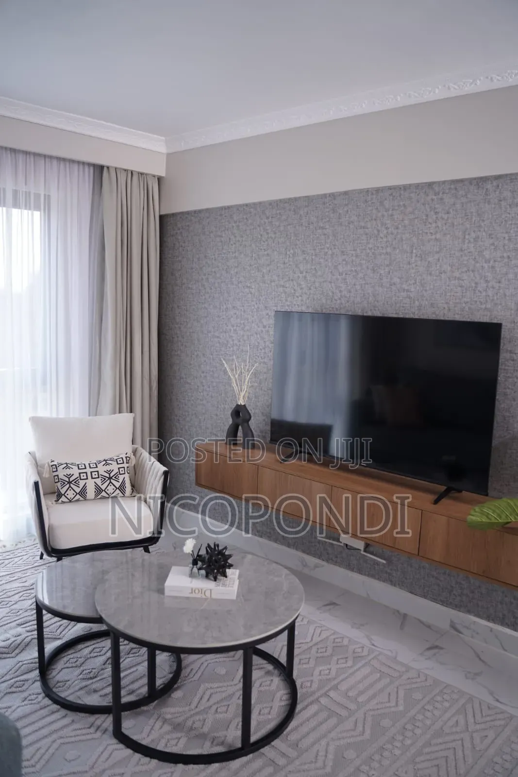 Furnished 1bdrm Apartment in Kilimani for rent
