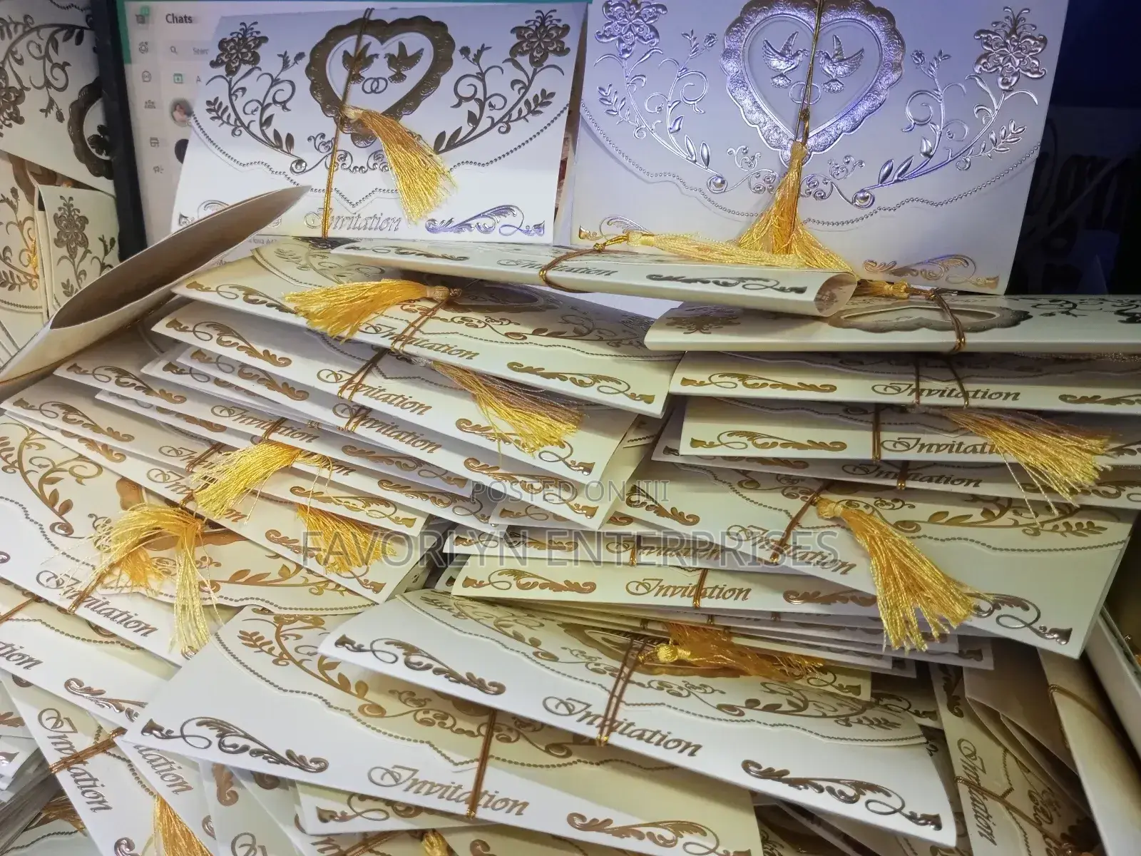 Imported Wedding Cards Available