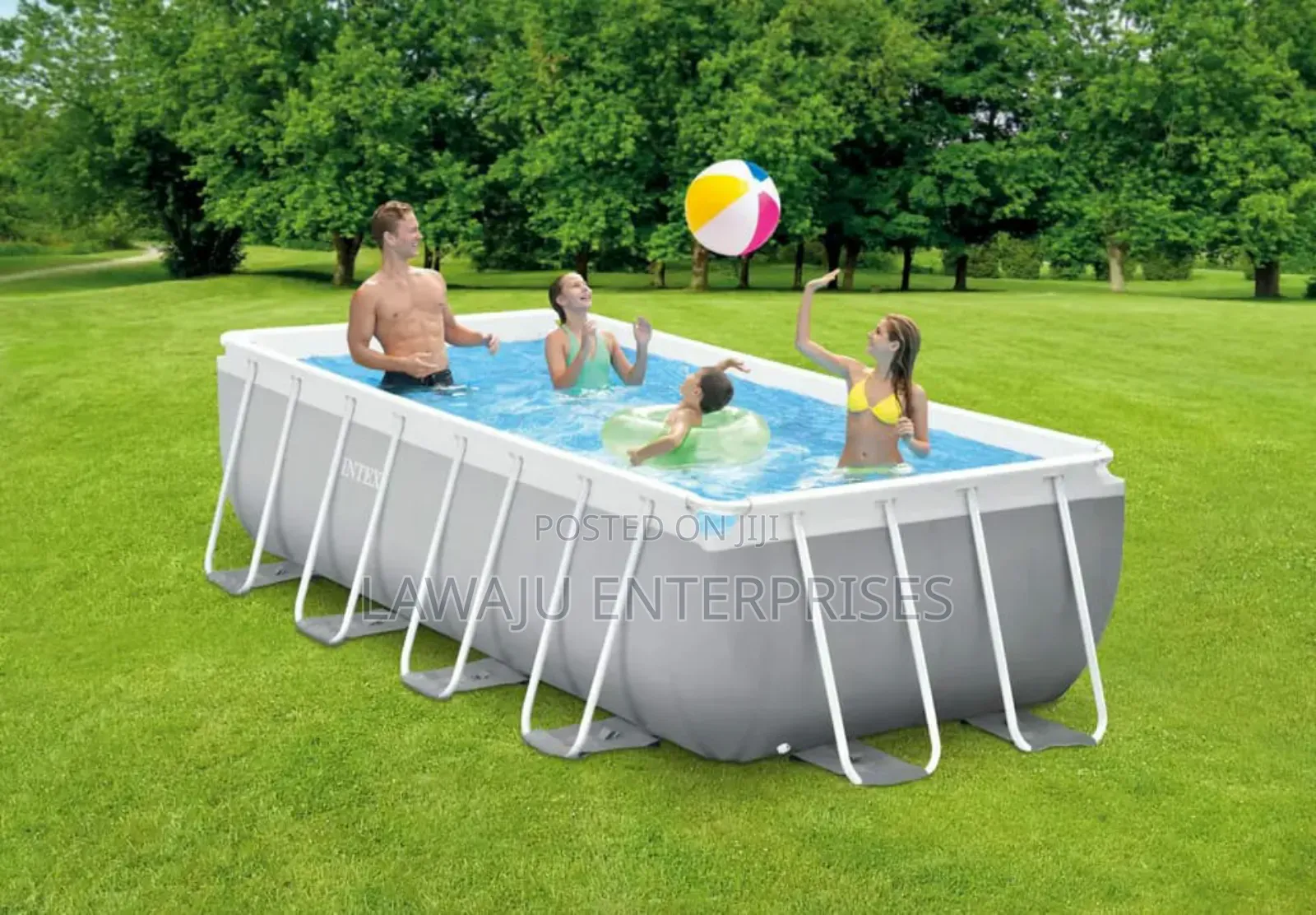 Intex Rectangle Ultra Frame Pool 400*200*122 Cm