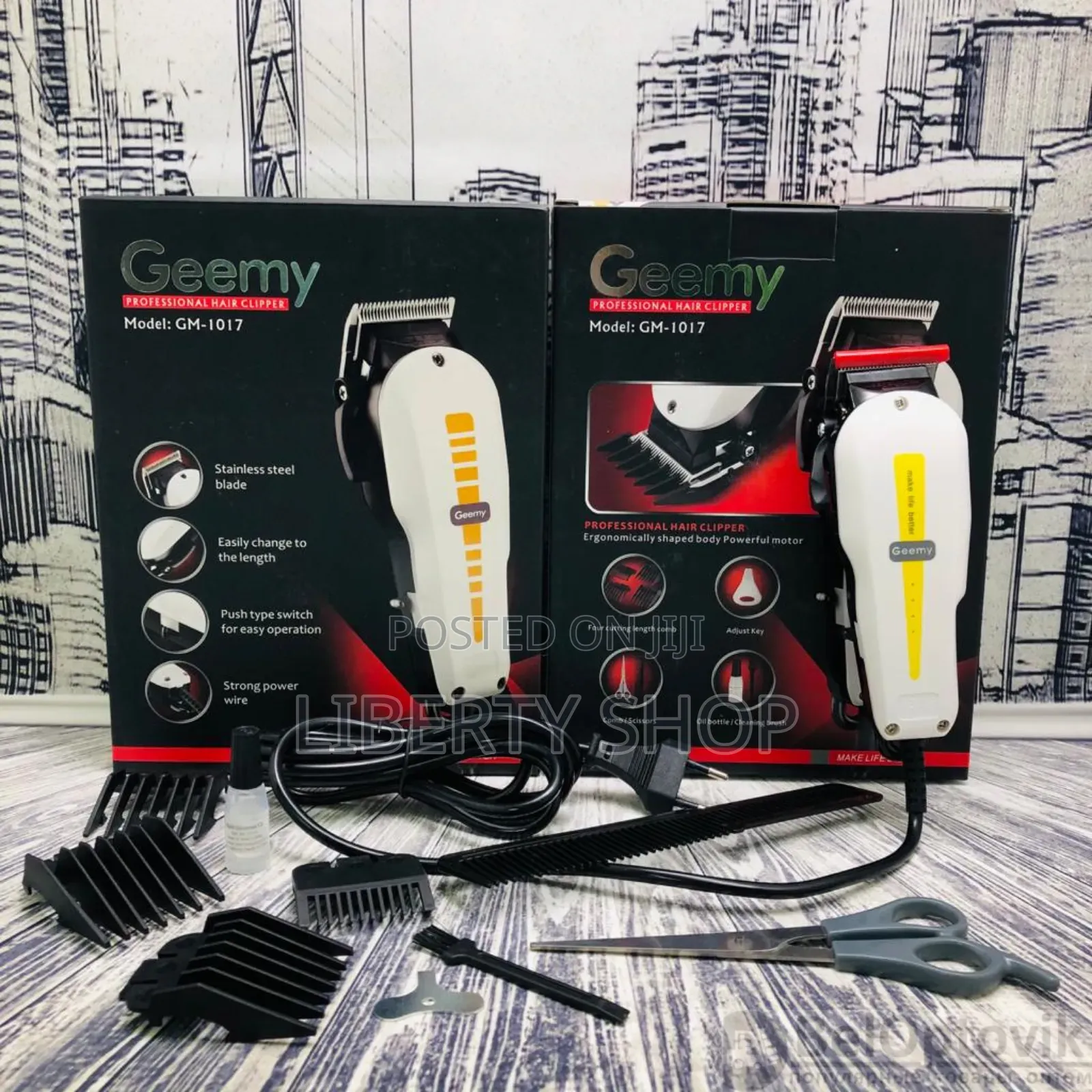 Geemy Hair Clipper Shaver Hair Trimmer