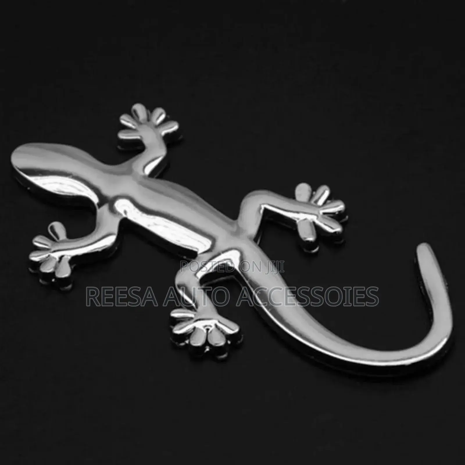 Sticker Lizard Silver
