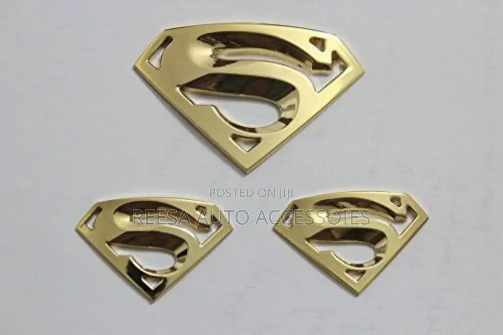 Sticker Superman Gold
