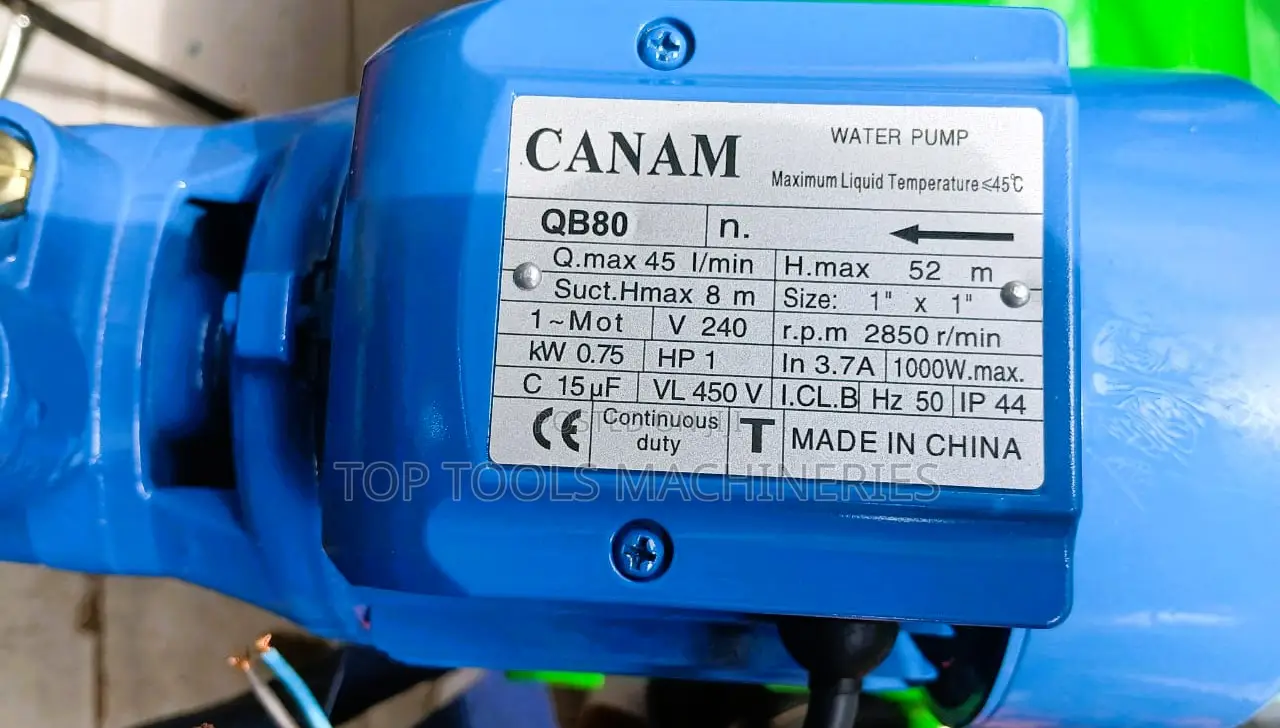 1 Hp Canaam Booster Pump