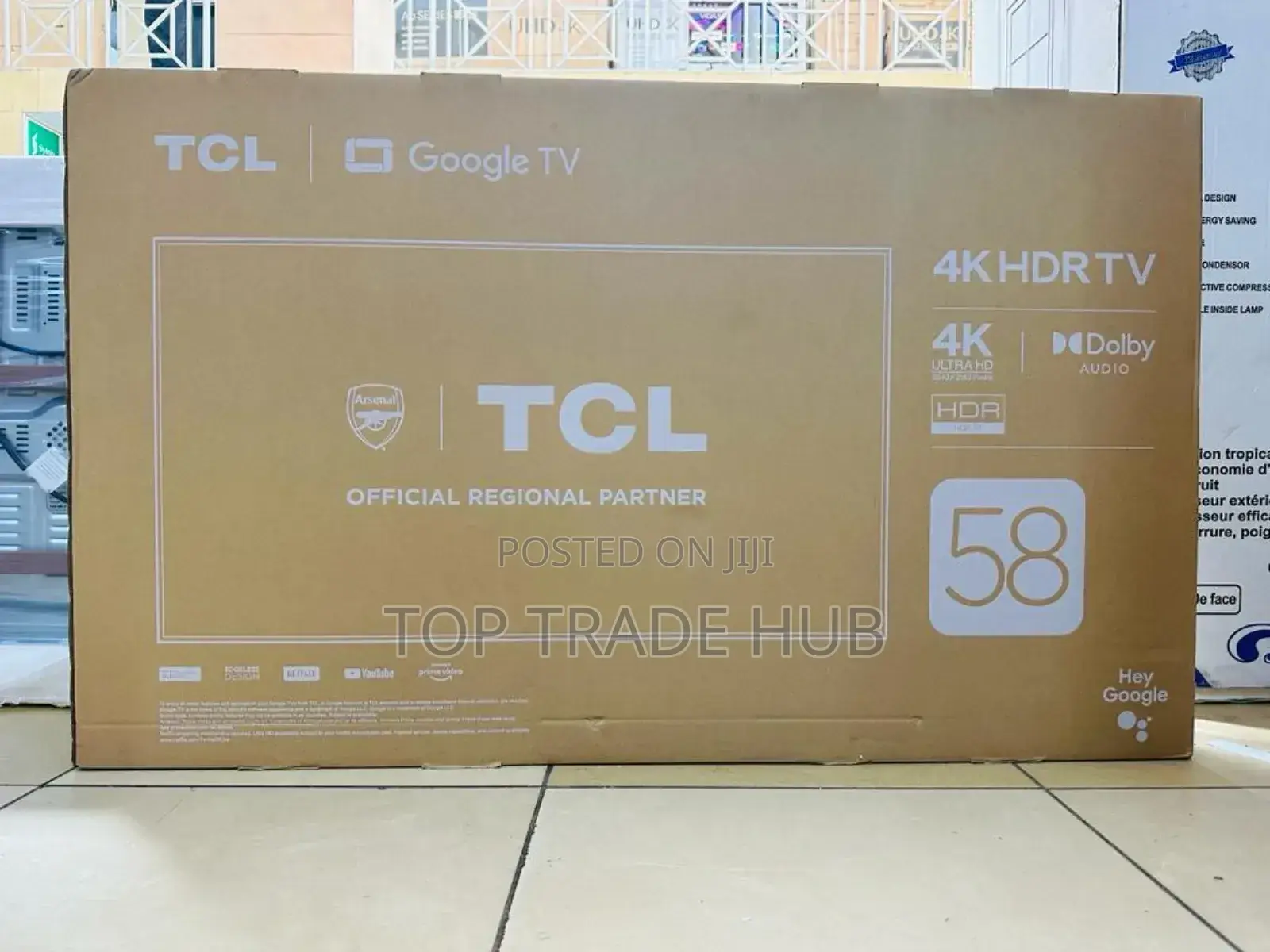 TCL P635 58 Inch Smart Android TV HDR