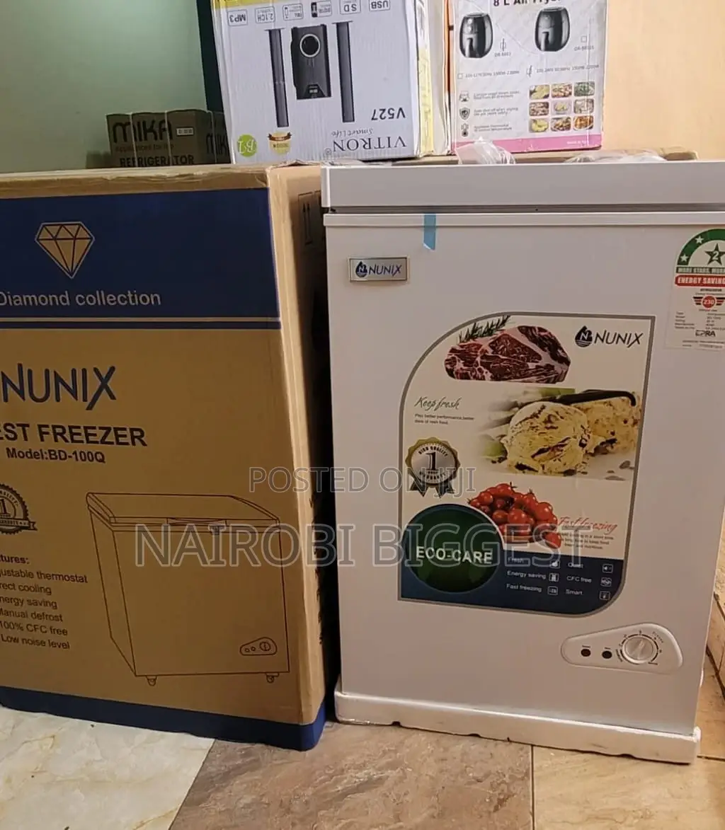 Nunix 100 Litres Energy Saving Deep Freezer