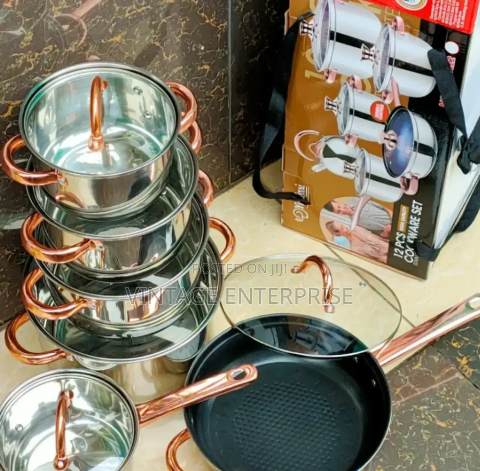 Cookware , Yemitai Kitchen Cookware (12pcs) 