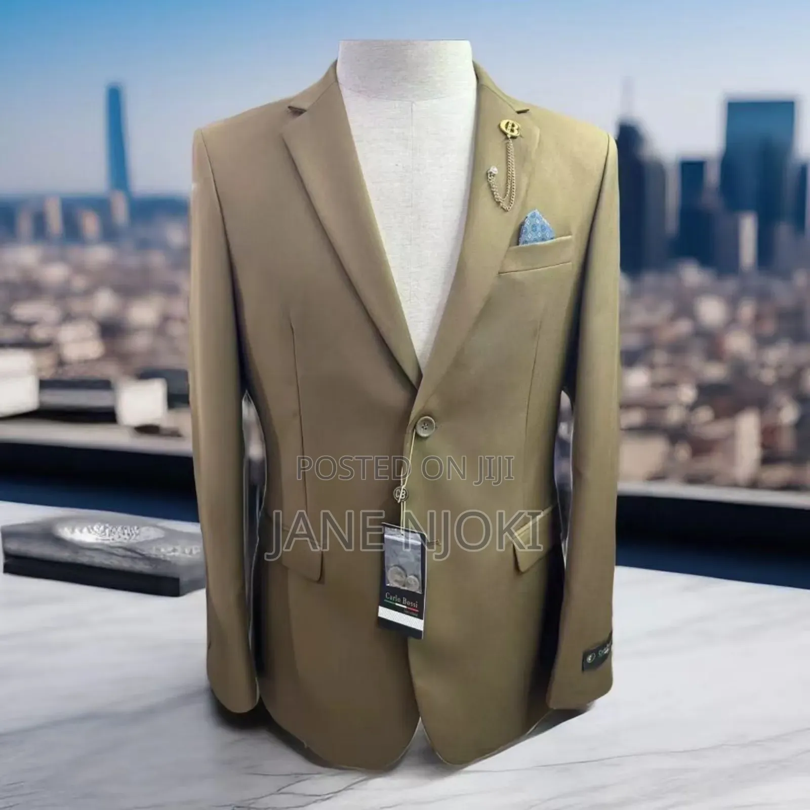 Men Suit Beage
