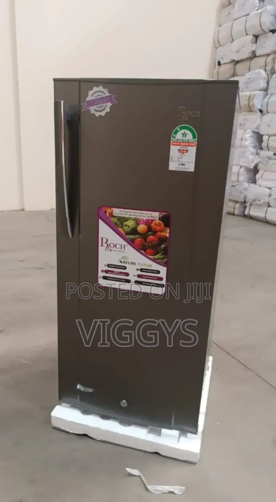 Excellent 150L Roch Single Door Refrigerator ROCH/150LB/BD