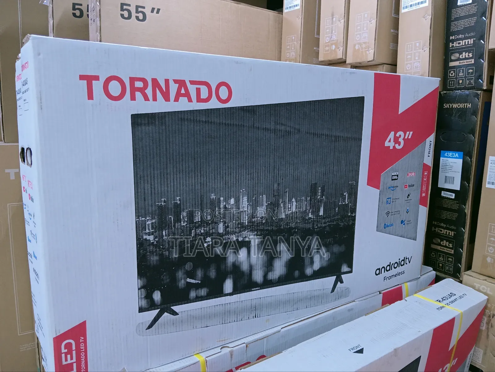 Tornado 43" Smart Android Led Tv
