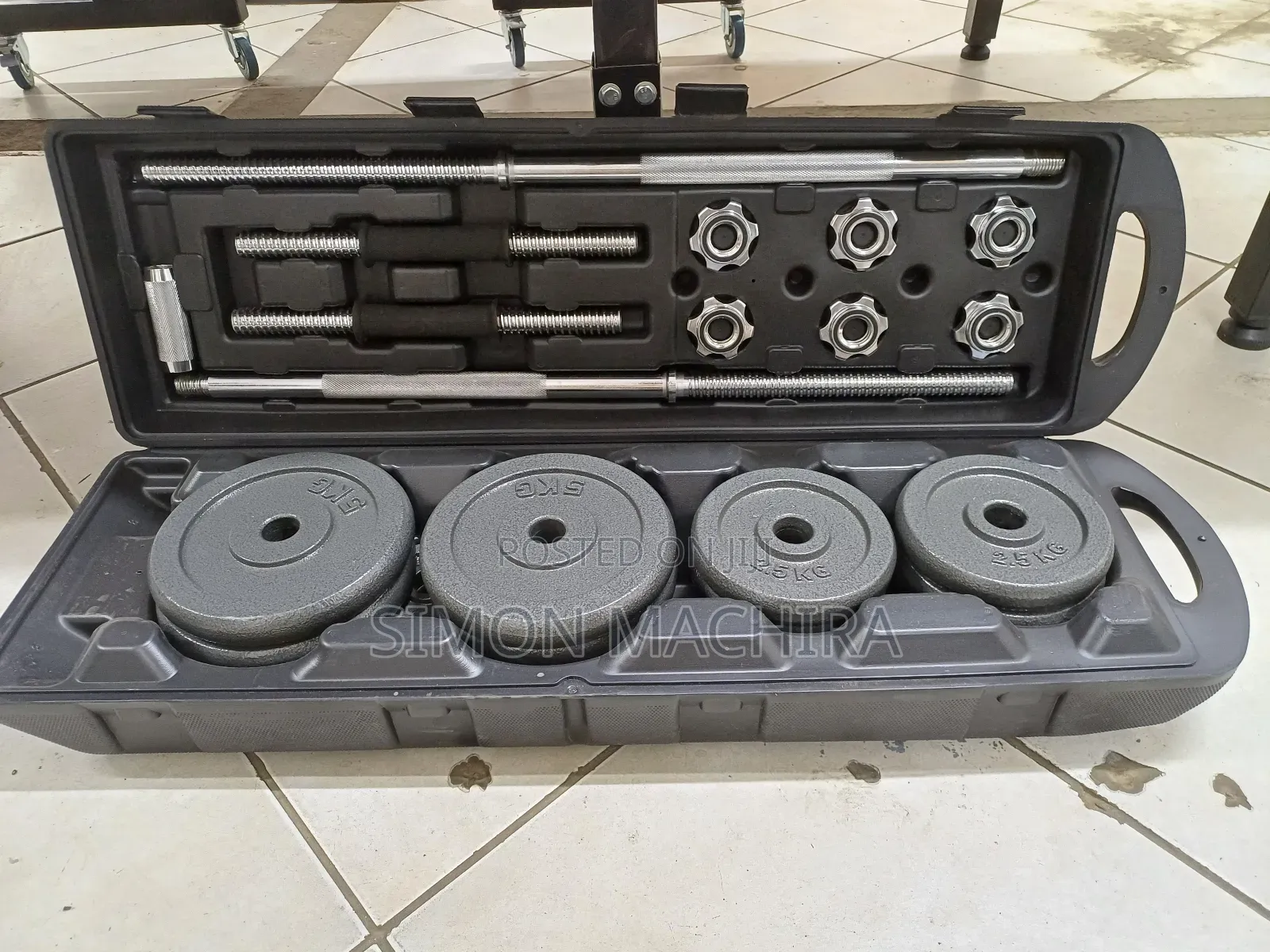 50kg Dumbell Set Barbel