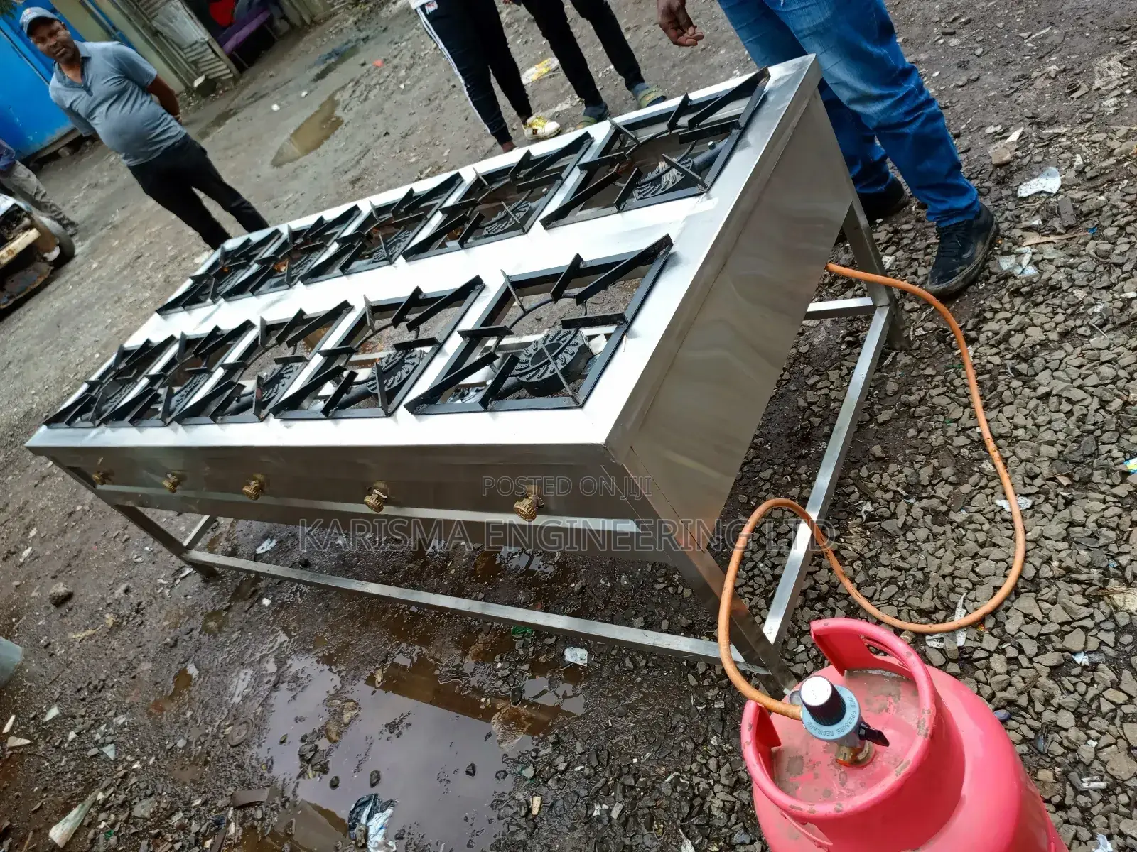 Stainless Steel 10burners Gas Cooker