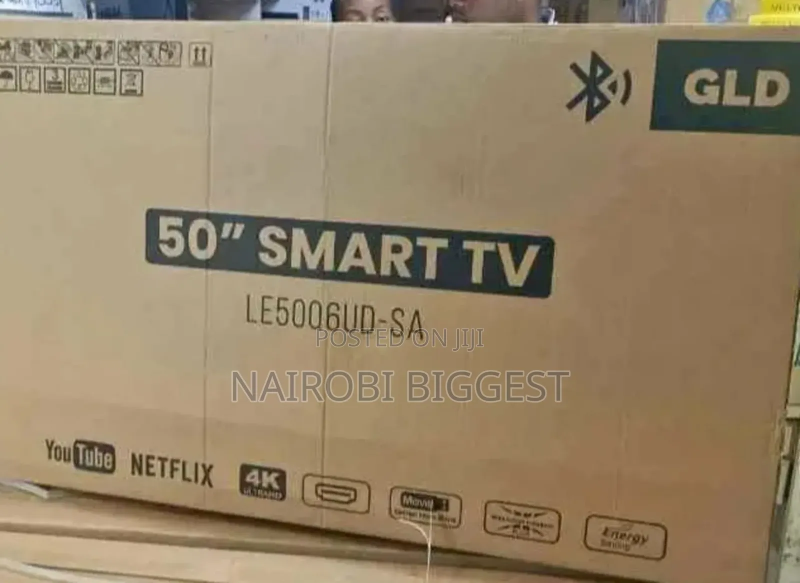 GLD 50 Inches Smart Resolution Frameless Television