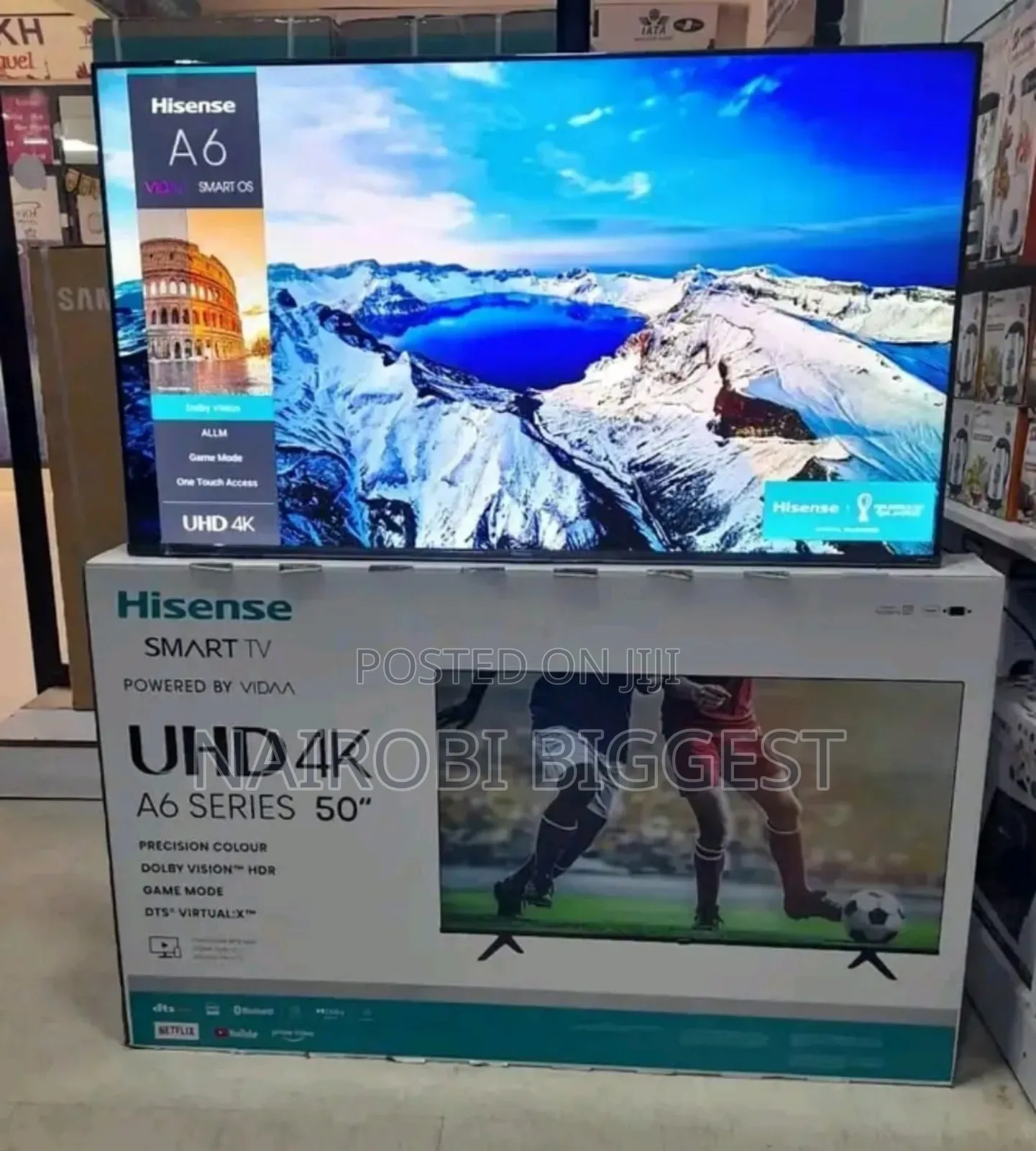 Hisense 50 Inches Vidaa 4k Smart Television