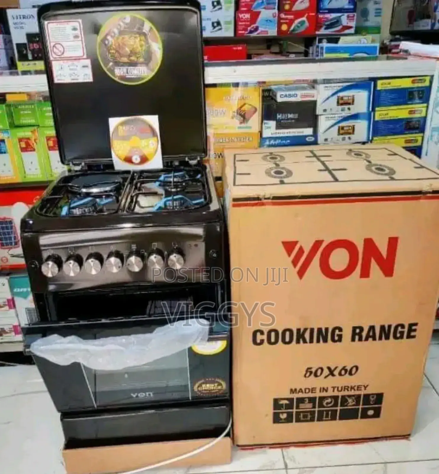 Von 3+1 60*60 Standing Cooker/Von Free Stand