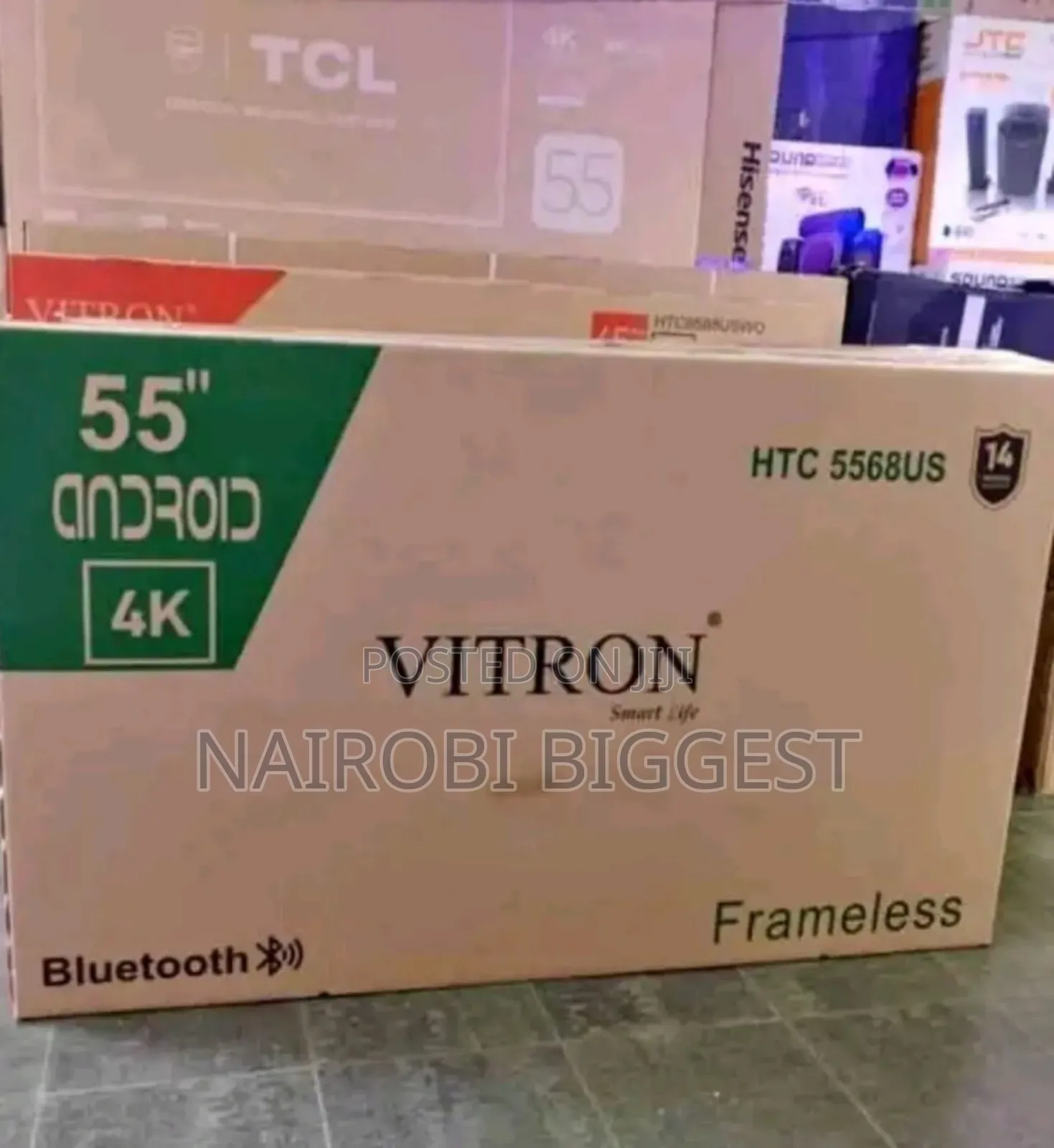 Vitron 55 Inches  Android Smart Television